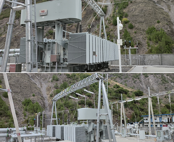 Construcción de la subestación de interconexión de 220 kV de Da'guo, SSZ11 - H - 120000/220